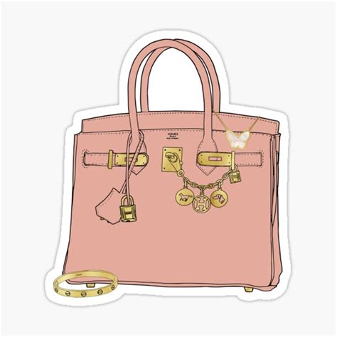 hermes birkin stickers|hermes birkin bag parts.